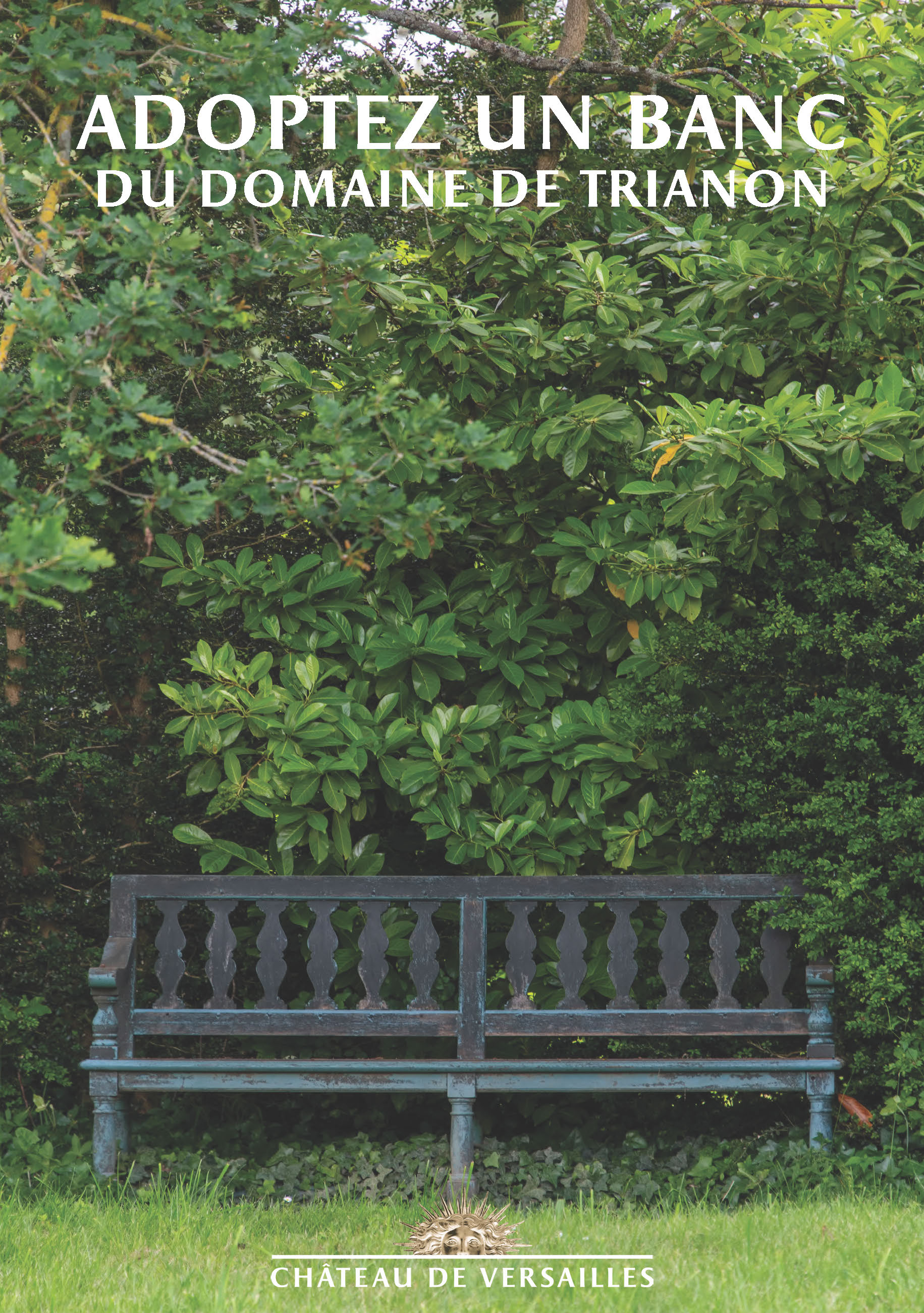 Adoptez un banc du domaine de Trianon