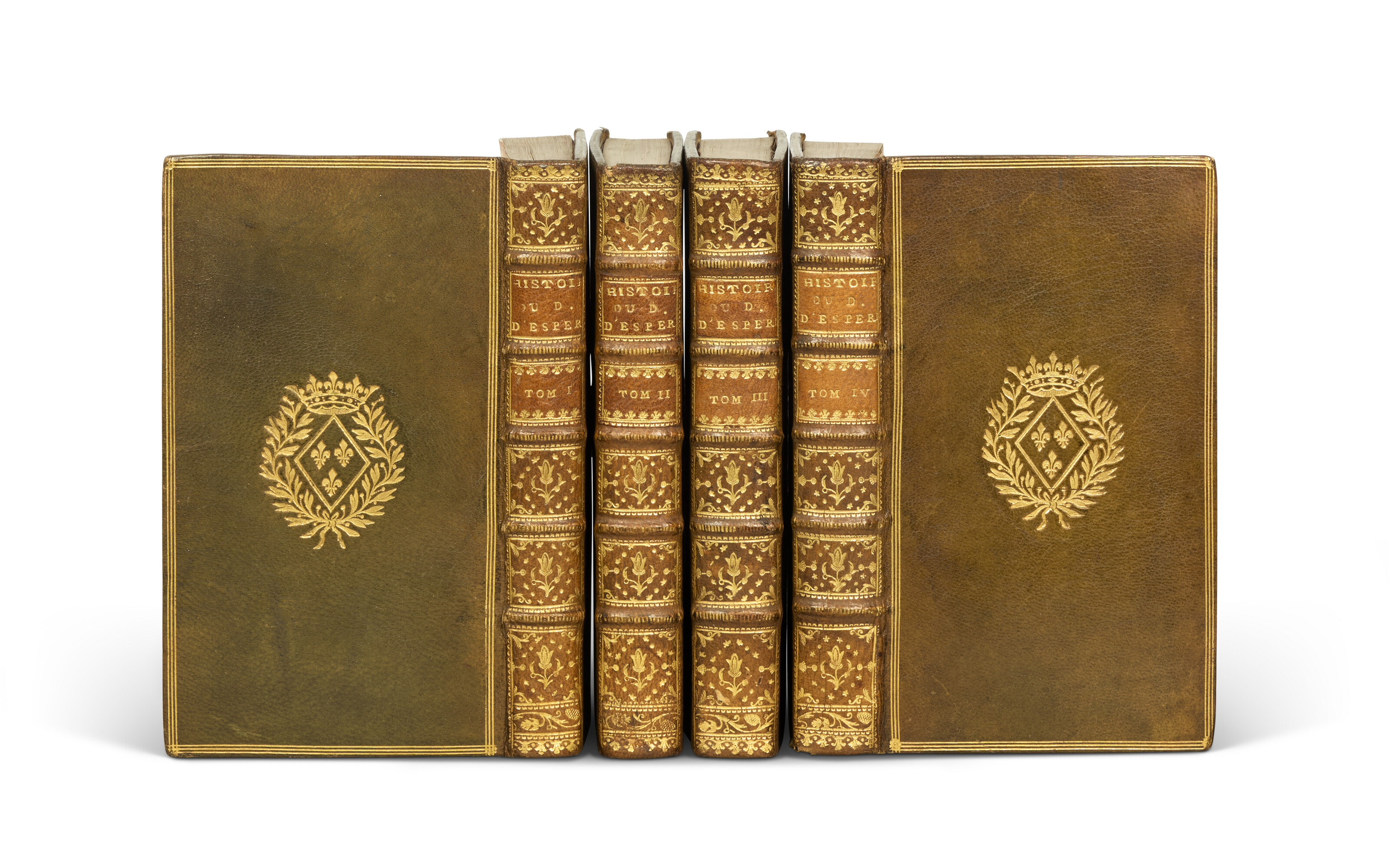 Livre aux armes de Madame Victoire - Histoire de la vie du duc d'Espernon