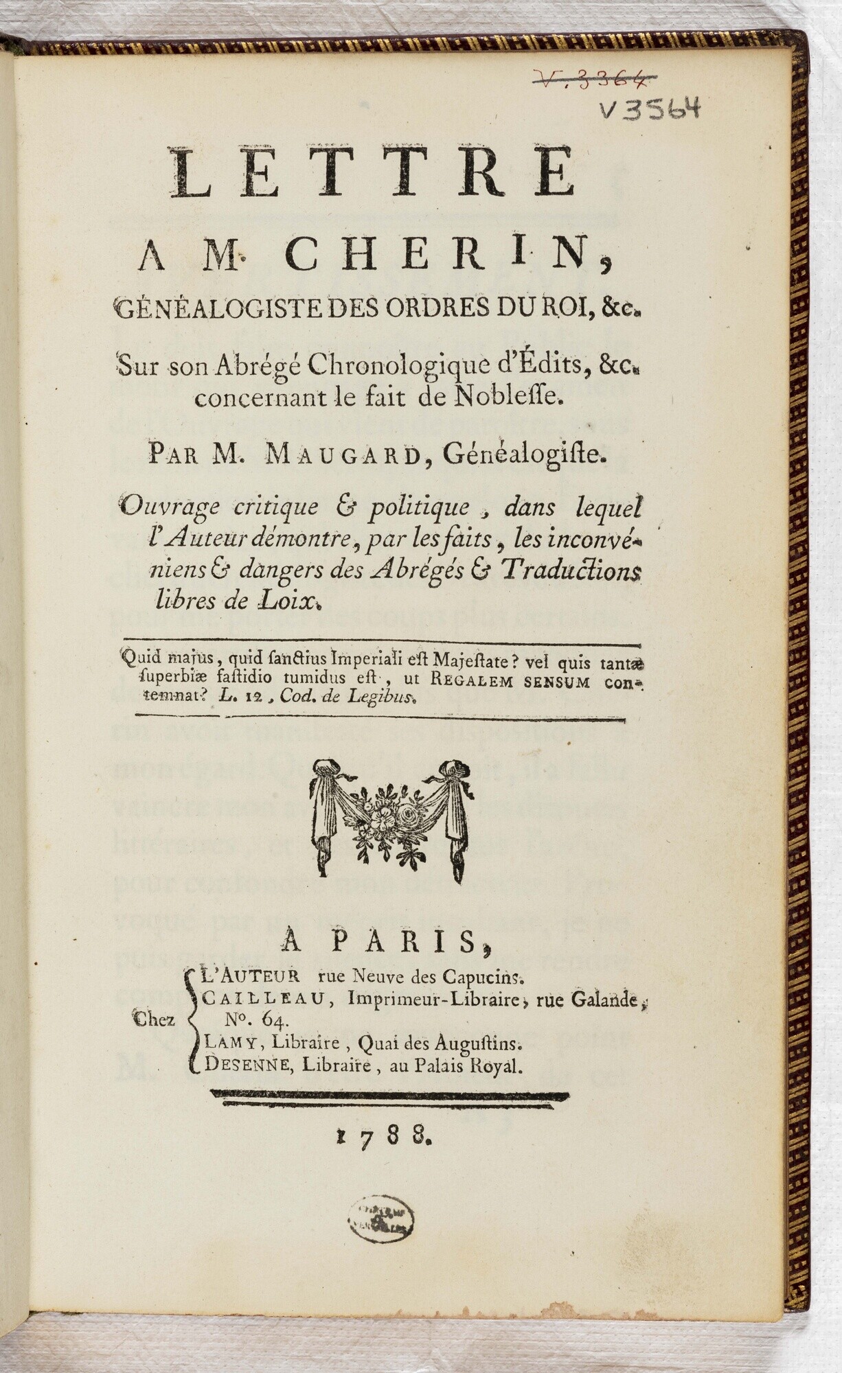 Société des Amis de Versailles - Photo de l'objet