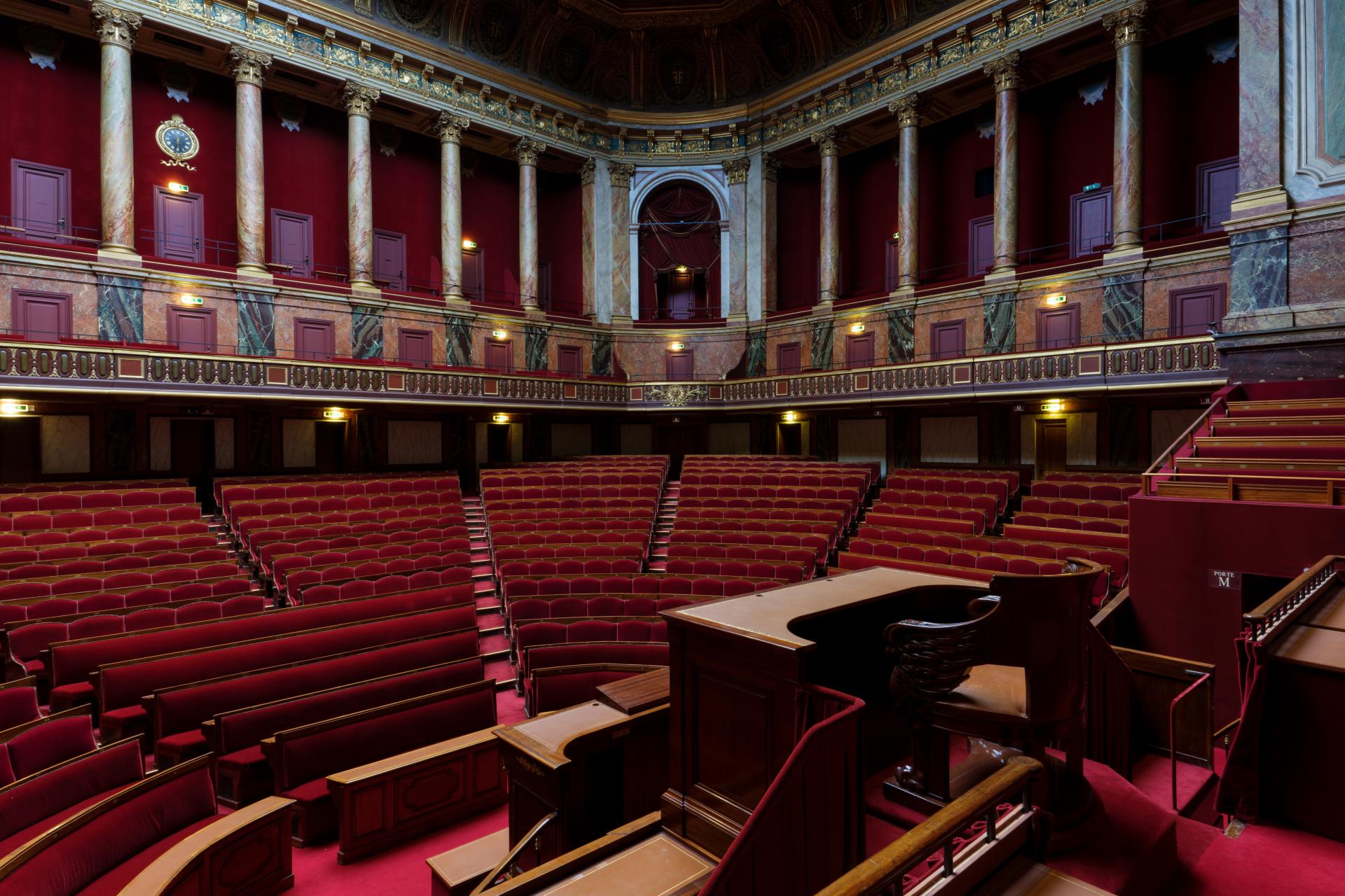 Le Congrès et les appartements du président du Sénat