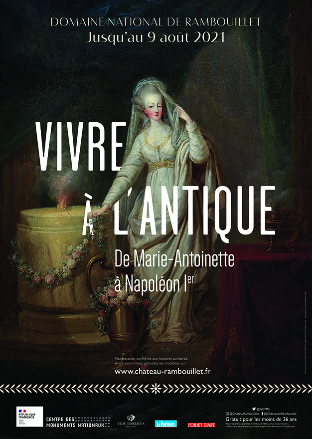 Visite de l'exposition "Vivre à l'antique de Marie-Antoinette à Napoléon Ier"