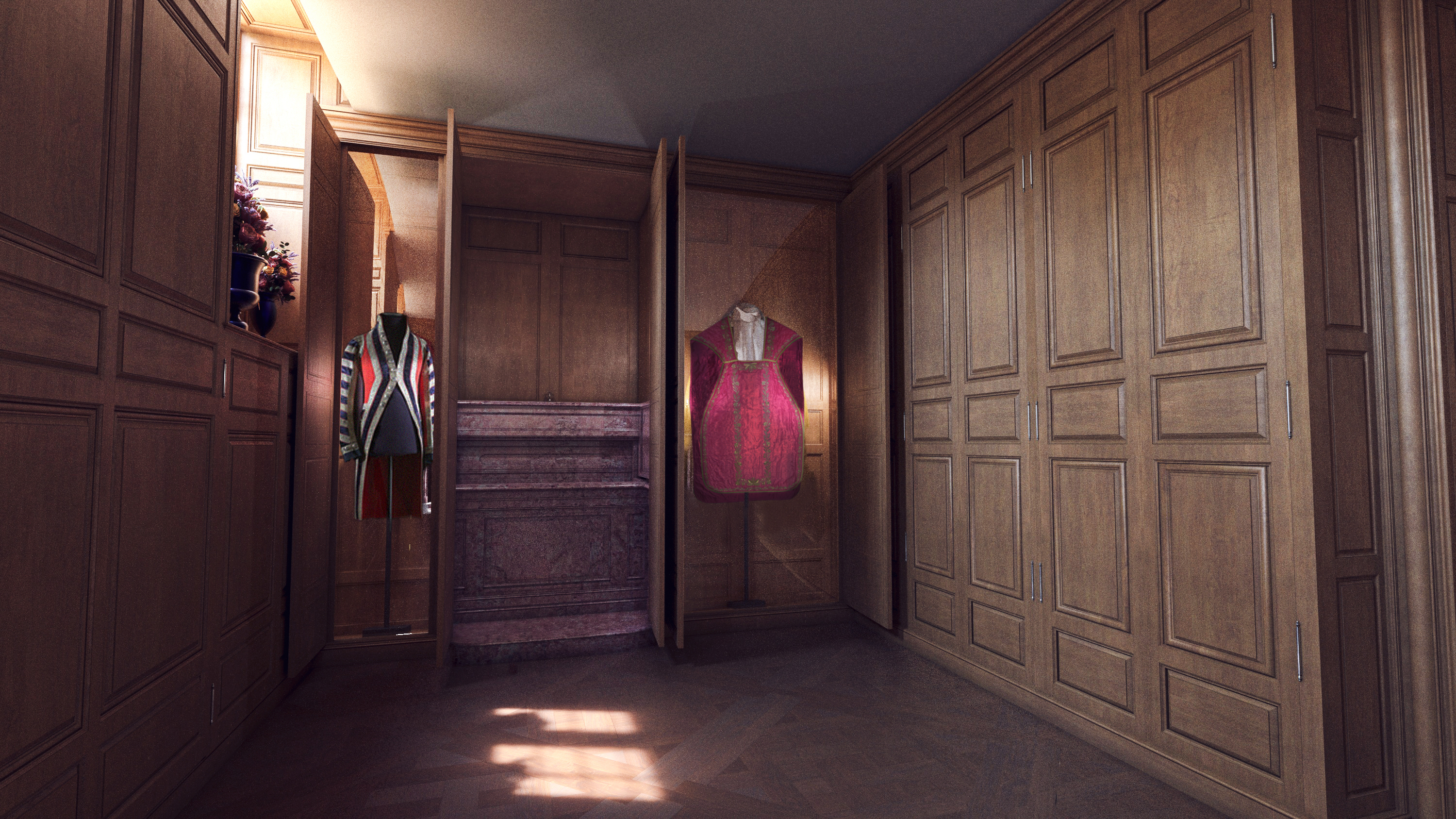 Inauguration des sacristies restaurées