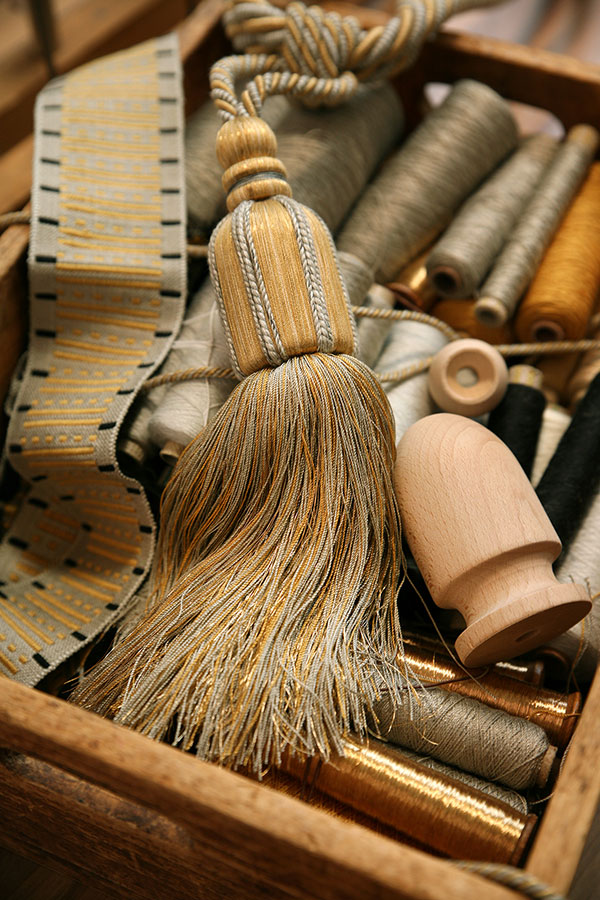 Rencontre avec les métiers d'art : Anne Anquetin, Maitre d'art : passementerie