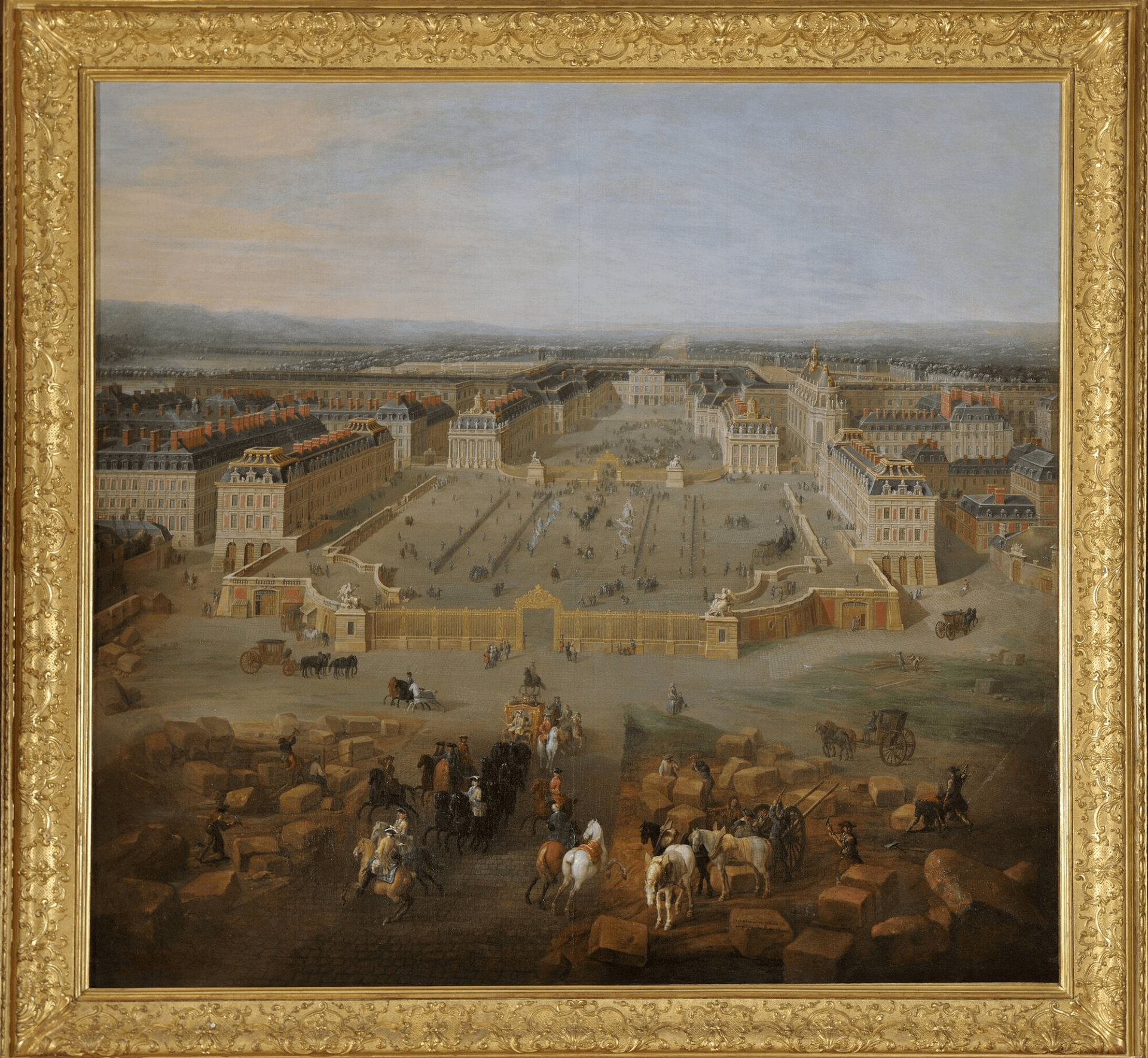 Atelier construction du château de Versailles
