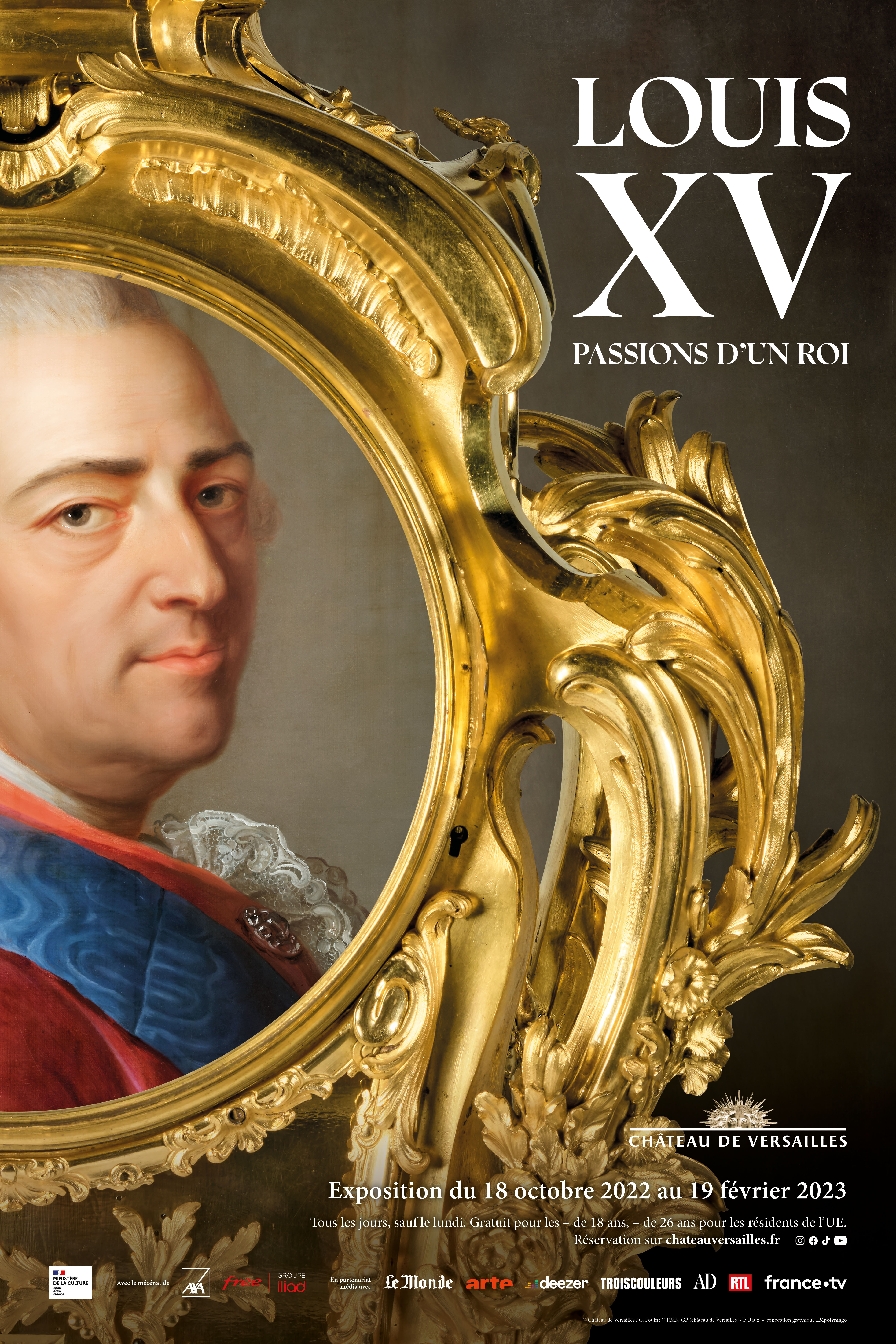 Exposition : "Louis XV, passions d'un roi" - RESERVE AUX JEUNES AMBASSADEURS