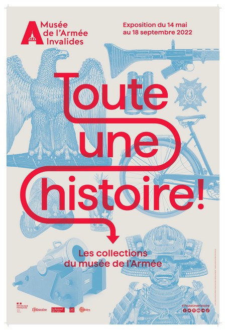 Tarif réduit pour l'exposition "Toute une histoire ! Les collections du musée de l’Armée" du 14 mai au 18 septembre 2022