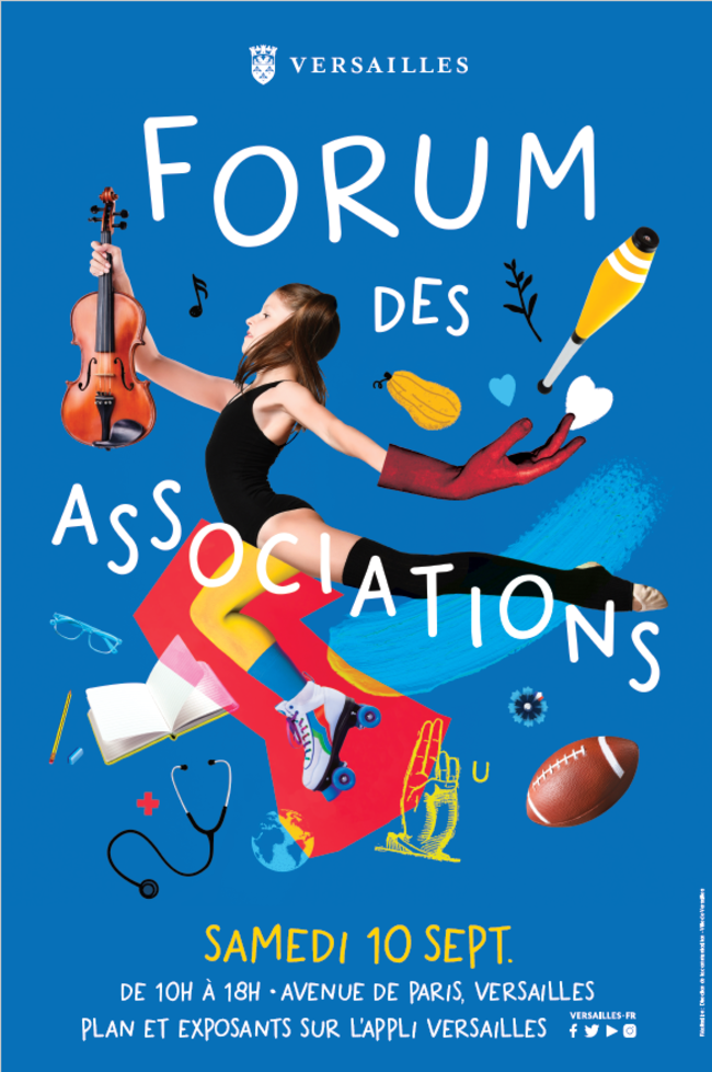 Forum des associations 2022 - Versailles, 10 sept