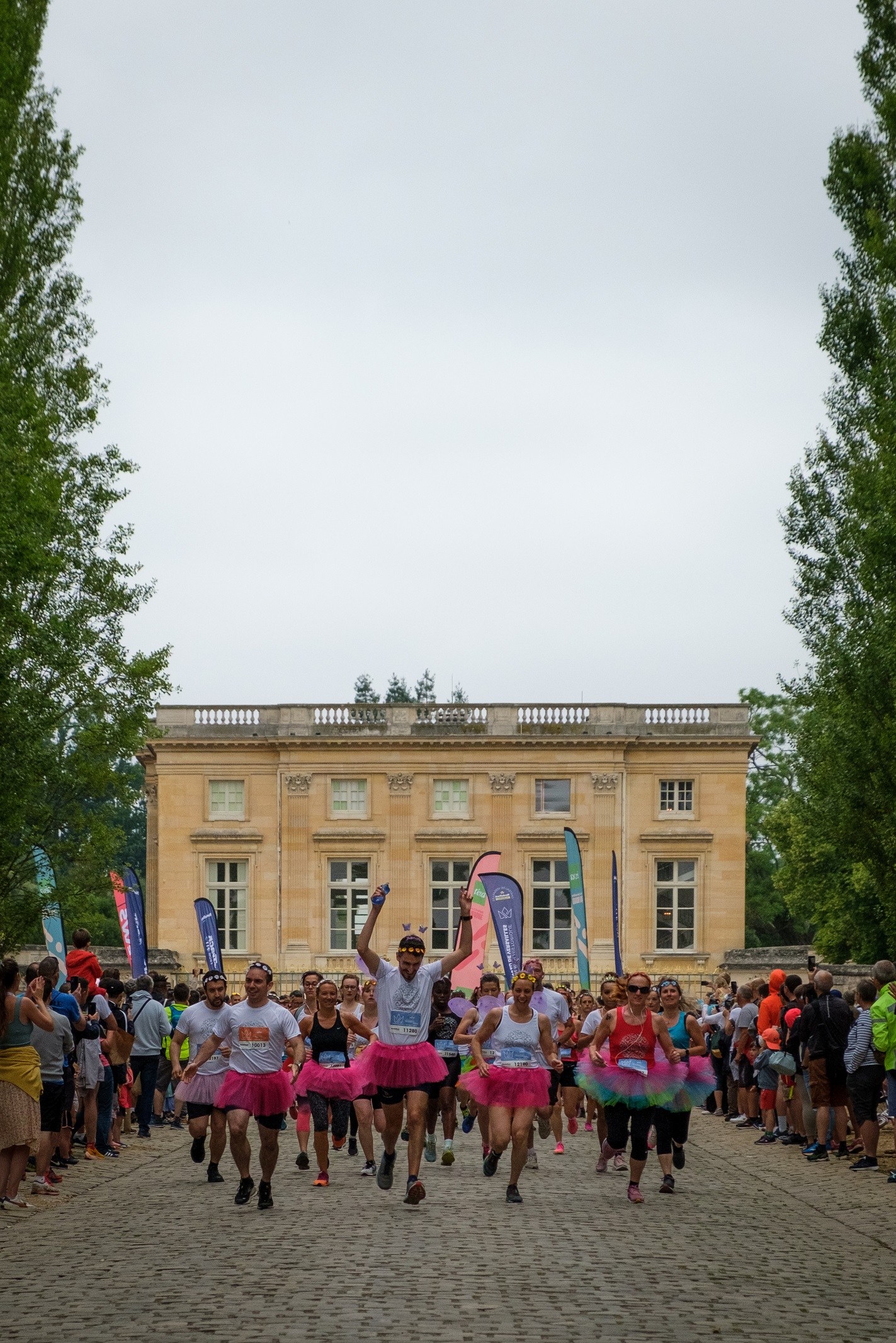 Courir avec les Amis au château de Versailles