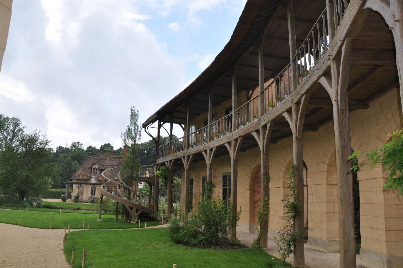 Le Hameau de la Reine restauré