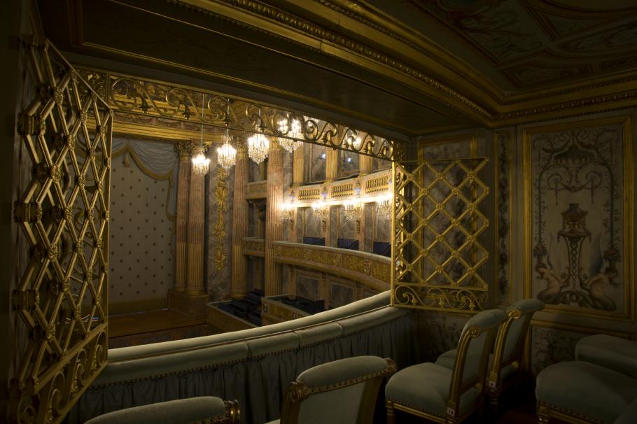 Les coulisses de l'Opéra royal