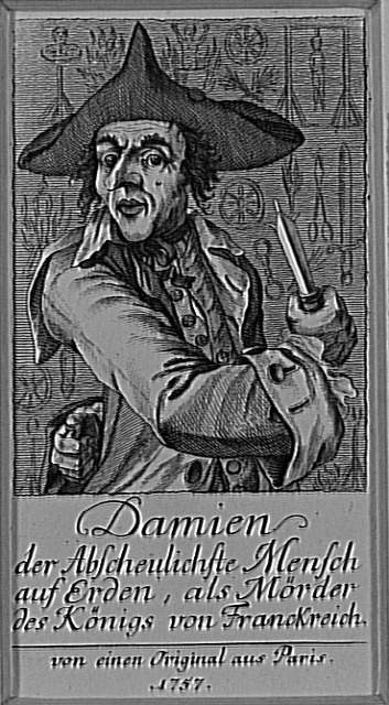 L'attentat de Damiens. Louis XV, le peuple et l'opinion publique