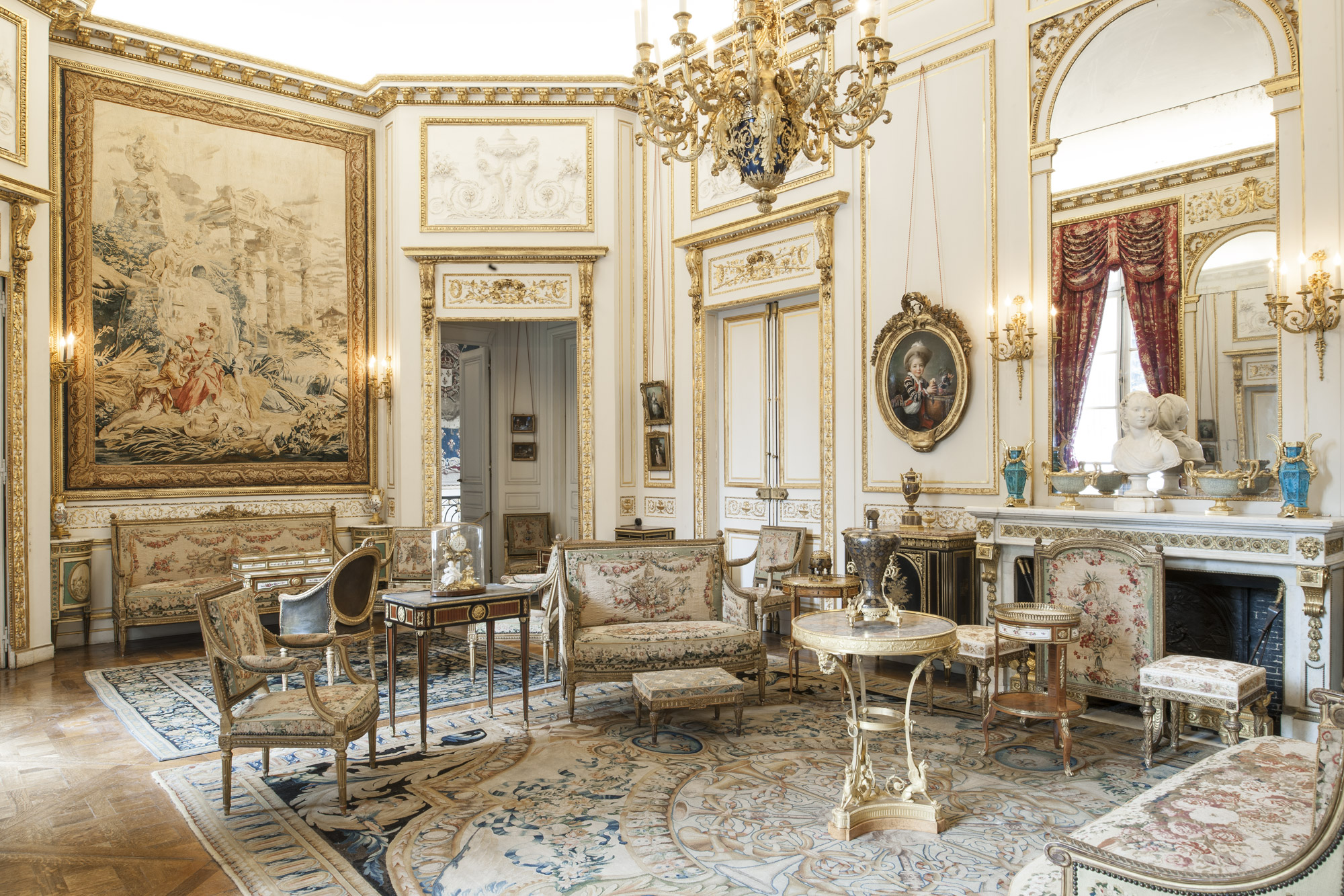 Le chantier de l'hôtel Nissim de Camondo