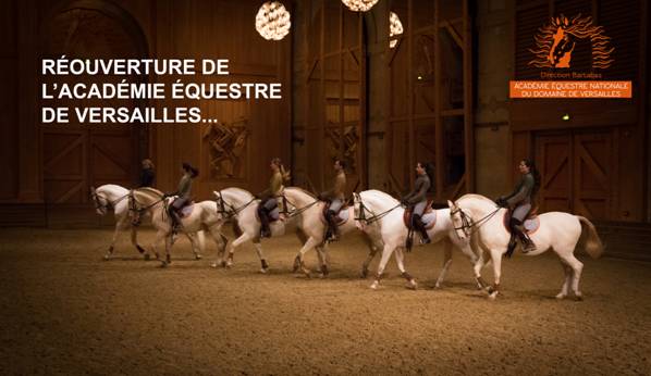 Tarif préférentiel avec l'Académie Equestre de Versailles