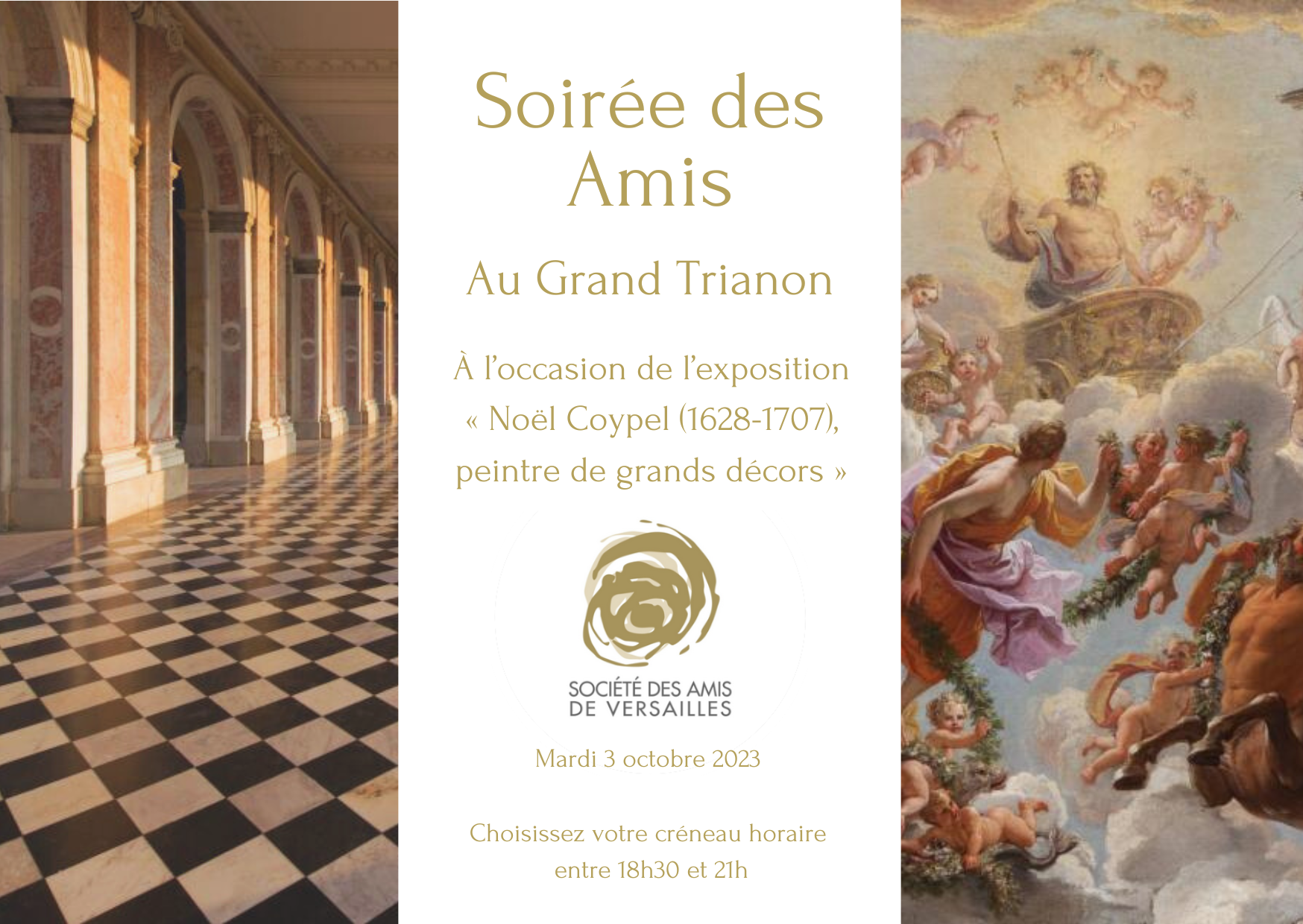 Soirée exceptionnelle au Grand Trianon - Exposition Noël Coypel