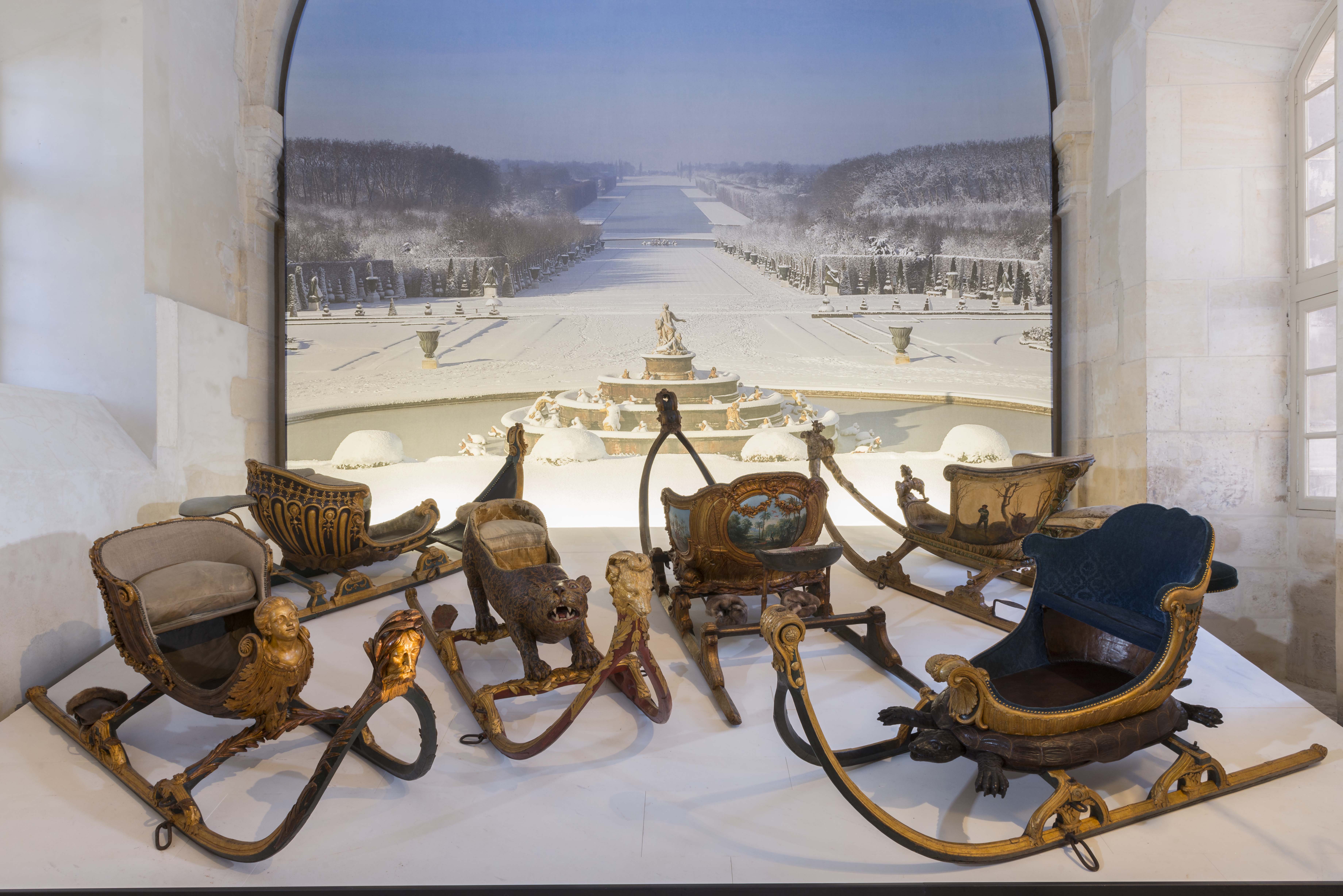 Les rencontres de l'appartement des Amis - Divertissements d'hiver à la cour : les parties de traîneaux