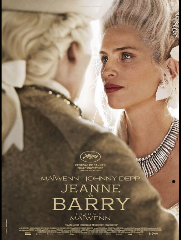 Projection privée du film "Jeanne du Barry" présenté par Maïwenn, sa réalisatrice