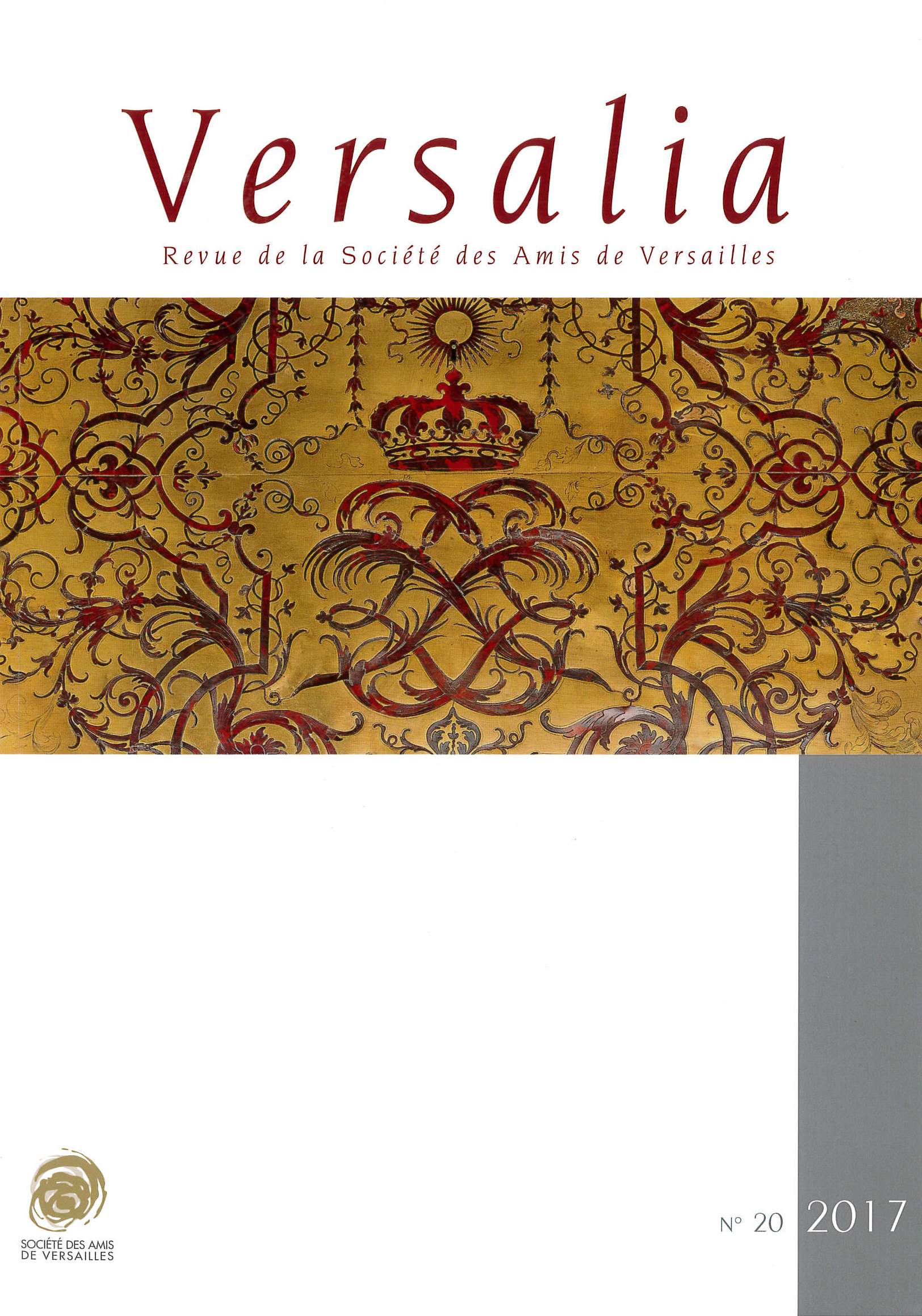VERSALIA N°20 - 2017 (Frais de port France inclus)